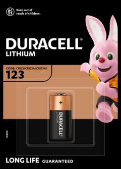 Hückmann 110281 Duracell CR123A Ultra Photobatterie