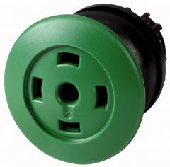Eaton M22S-DRP-G-X Pilzdrucktaste, grün, ohne Tastplatte, rastend , 216767