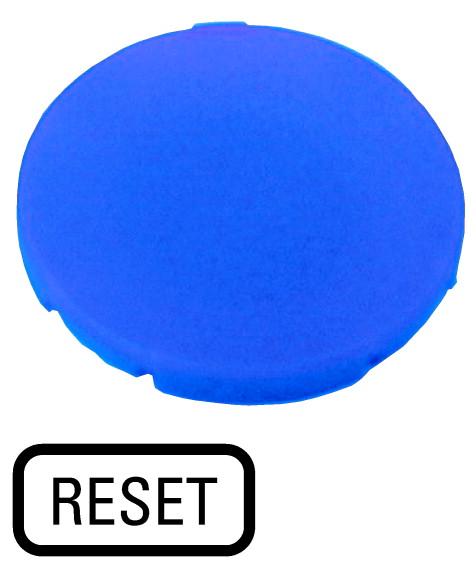 Eaton M22-XD-B-GB14 Tastenplatte, flach blau, RESET , 218204