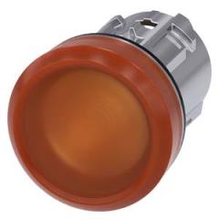 Siemens 3SU1051-6AA00-0AA0 Leuchtmelder 22mm rund amber Linse glatt