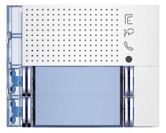 Bticino 351182 Frontblende SFERA New für Lautsp. LED 4RT-D ALLWHITE , (weiß)