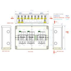 enwitec electronic 10015825 S-1000-3x1R-X-Y-PC-1.0SC Generatoranschlusskasten