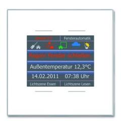 Issendorff 30173 LCN-GT4DW weiss Farbdisplay 2,8 4Tasten Glas-Infofeld