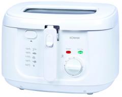 Bomann 660511 FR 6051 weiß 2,5L 1800W Cool Touch Fritteuse