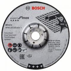 Bosch 2608601705 Expert for Inox 76x4x10mm (VPE=2Stk.) Schruppscheibe