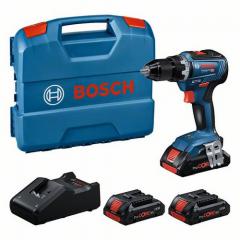 Bosch 0615A5002P GSR 18V-55 3 x ProCORE18V 4.0Ah L-Case Akku-Bohrschrauber