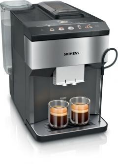 Siemens TP516DX3 -HG Kaffeevollautomat Caf/Cap edst/sw
