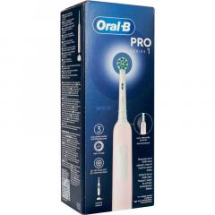 Braun 1 Oral-B Pro 1 Cross Action , Elektrische Zahnbürste