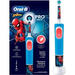 Braun 103 Oral-B Vitality Pro 103 Kids Mix Frozen/Spiderman, Elektrische Zahnbürste