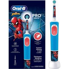 Braun 103 Oral-B Vitality Pro 103 Kids Spiderman, Elektrische Zahnbürste