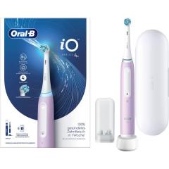 Braun 4 mit Reiseetui Lave Oral-B iO Series 4, Elektrische Zahnbürste