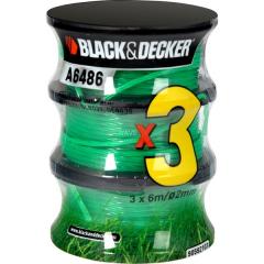 Black & Decker A6486-XJ BLACK+DECKER Fadenspule Reflex A6486, Mäh-Faden