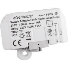 Homematic IP 154346A0 Schaltaktor mit Tastereingang (HmIP-FSI16), Schalter