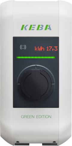 Keba 121916 Wallbox c-series EN Type2 Socket 22kW-RFID-ME , KFW f rderf hig