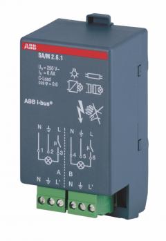 ABB Stotz-Kontakt SA/M2.6.1 , Schaltaktormodul, 2fach, 6 A , 2CDG110002R0011