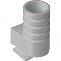 Jung 13GR Einführungsschieber für Rohr mit Außendurchmesser bis 16 mm, Thermoplast, grau