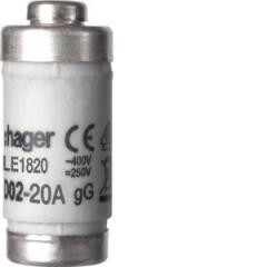 Hager LE1820 D02-Sicherung 20A 400V mit Kennmelder