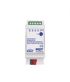 MDT AIO-0410V.01 Schaltaktor 4-fach, 2TE, REG, 0-10V, Ein-/Ausgang umschaltbar