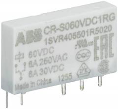 ABB Stotz-Kontakt CR-S005VDC1R , Steckbares Interface-Relais 1We, A1-A2=5VDC, Output=6A/250VAC , 1SVR405501R1010