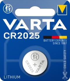 Varta CR2025 Knopfzelle (276875)