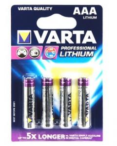 Varta Professional Lithium AAA 4er Blister