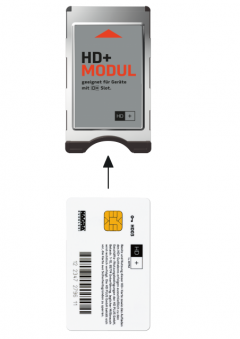 HD+ CI Modul inkl. HD+ Karte für 6 Monate HD+ Programme