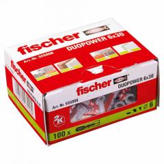 Fischer 555006 DUOPOWER 6x30 100 Stück