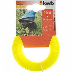 KWB 654220 Nylonfäden gelb 2,0 mm 15m