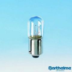Barthelme 00222450 KRL 10x28mm BA9s 24V 50mA Röhrenlampe