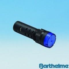 Barthelme 58901211 16mm EBD 19x55mm rot blinkend 12VAC/DC LED-Signalleuchte