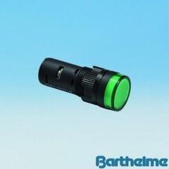 Barthelme 58801211 16mm EBD rot 12VAC/DC LED-Signalleuchten
