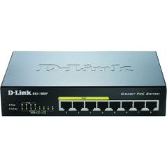 D-Link DGS-1008P/E 8x10/100/1000T DGS-1008PE Switch PoE unmanaged lüfterlos