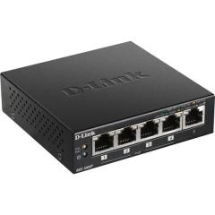 D-Link DGS-1005P/E 5x 10/100/1000Mbit/s Gigabit PoE+ Desktop Switch