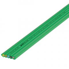 Wieland 00.712.0303.7 5G2,5qmm PVC grün Flachleitung