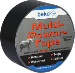 Beko 262 205 252 Multi-Power-Tape 50mmx50M schwarz Kraft-Gewebeband