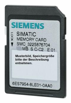 Siemens 6ES7954-8LC03-0AA0 SIMATIC S7 Micro S7-1x 00 3V Memorycard