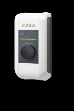 Keba 110265 EN Type2 Socket22kW-RFID-MID-WH Wallbox c-series
