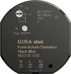 Gira 542300 Funk-Schalt-/Tastaktor Mini 1fach Gira eNet
