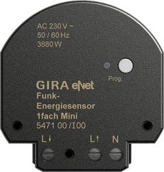 Gira 547100 Funk-Energiesensor Mini 1fach Gira eNet