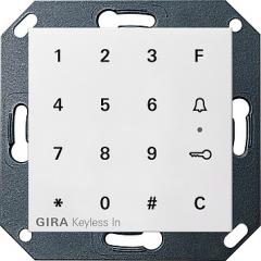 Gira 260503 Gira Keyless In Codetastatur System 55 Reinweiß