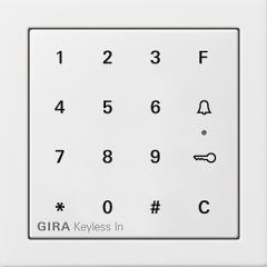 Gira 2605112 Gira Keyless In Codetastatur Flächenschalter Reinweiß