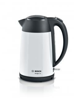 Bosch TWK3P421 weiß/black grey 2.400W. 1,7 L Wasserkocher