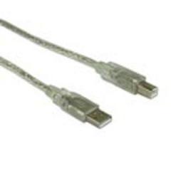 Kindermann 5773000004 A-Stecker/B-Stecker 2.0 grau 2,0m USB Kabel