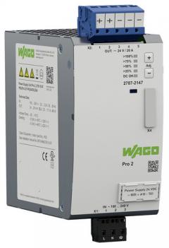 Wago 2787-2147/000-070 Pro 2 1-ph DC24V 20A TopBoost PowerBoost Stromversorgung