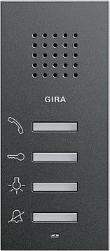 Gira 125028 Wohnungsstation AP System 55 Anthrazit
