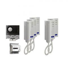TCS PAIH050/004 Einbau für 5 Wohneinheiten Audio-Sprechanlagen-Set