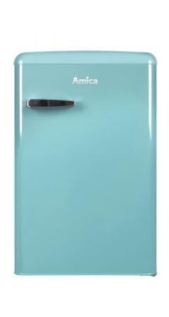 Amica VKS 15622-1T Vollraum Retro ice blue Tisch-Kühlschrank