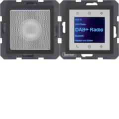 Berker 29801606 LSP DAB+ B.x ant matt Radio Touch