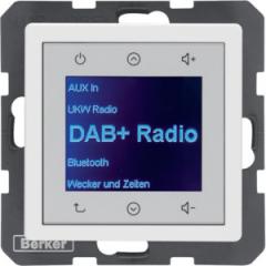 Berker 29846089 UP DAB+ Q.x pws samt Radio Touch