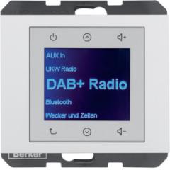 Berker 29847009 UP DAB+ K.x pws glänzend Radio Touch